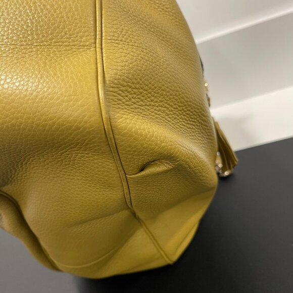 Gucci Green/Yellow Leather Emily Hobo Bag (JB1210) - Picture 6 of 14